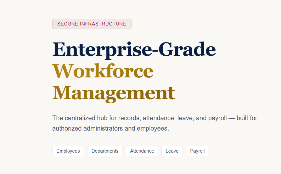 HR Management System